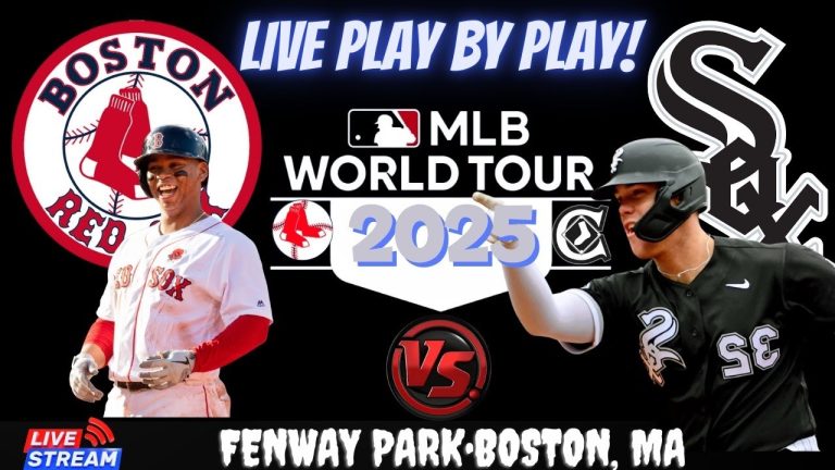 🔴MLB LIVE (CHICAGO WHITE SOX vs. BOSTON RED SOX) - LIVE BASEBALL