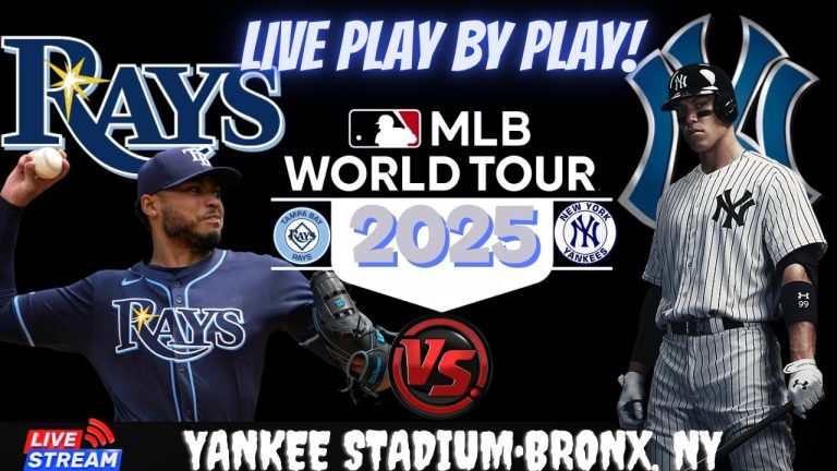 🔴MLB LIVE (NEW YORK YANKEES vs. TAMPA BAY RAYS) - LIVE BASEBALL - LIVE WATCH