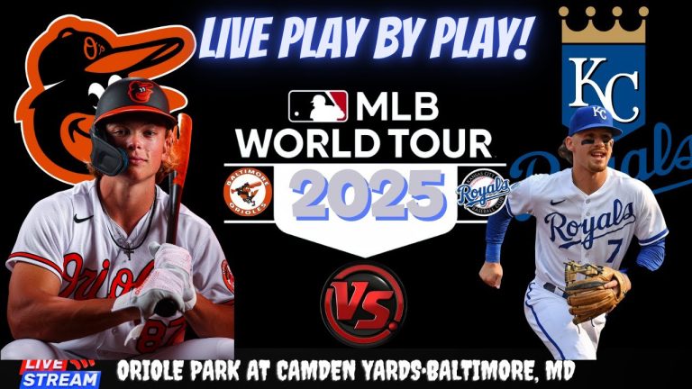 Baltimore Orioles vs Kansas City Royals ⚾🔥 Live MLB Play-by-play Watch!
