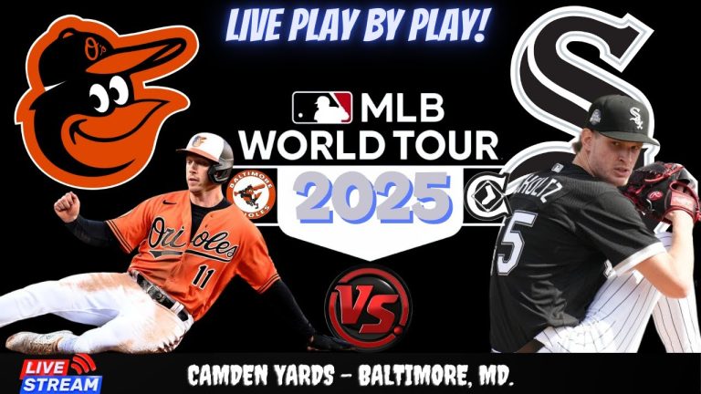 🔴⚾Orioles VS WhiteSox LIVE MLB Play By Play Chat Interaction