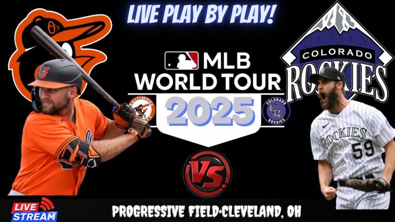 Baltimore Orioles vs Colorado Rockies ⚾🔥 Live MLB Play-by-play Watch!