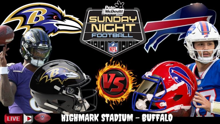 Bills vs Ravens Live: Two NFL Titans Go Head-to-Head