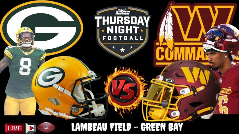 Watch Packers Battle Commanders - Live NFL Coverage
