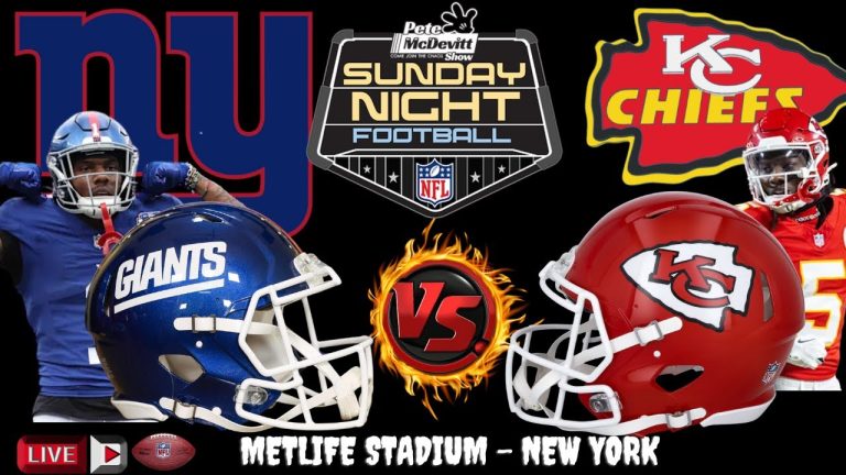 Watch Chiefs Battle Giants - Live NFL Action Now