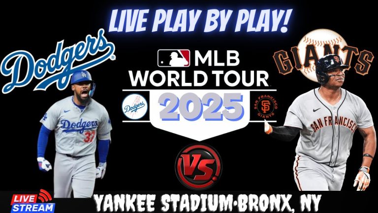 Los Angeles Dodgers vs San Francisco  Dodgers vs Giants 🔴⚾ LIVE - Play by Play Watch 🔴⚾