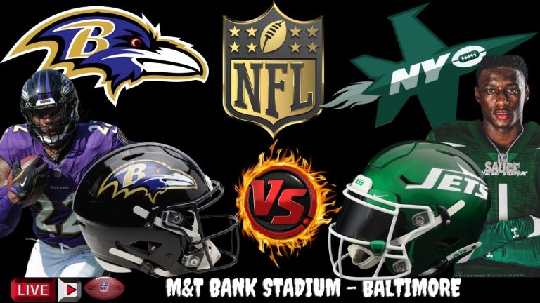Ravens Battle Jets: NFL Sunday Showdown Live