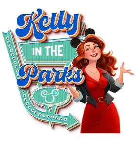 Kelly in The Parks logo