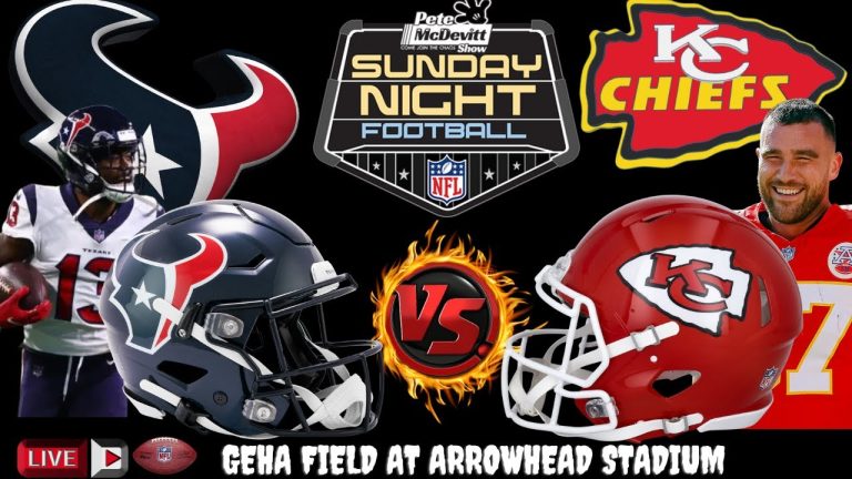 Houston Texans vs Kansas City Chiefs 🔴LIVE NFL Football  KCVSHOU | HOUVSKC