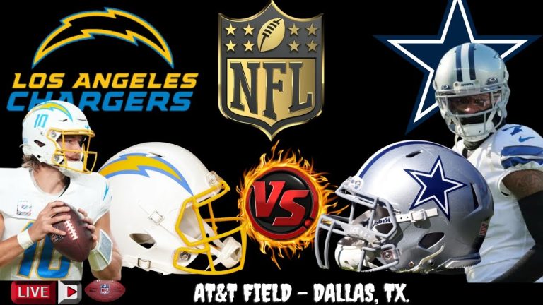 Dallas Cowboys vs Los Angeles Chargers  Chargers vs Cowboys: Live NFL Fan Stream
