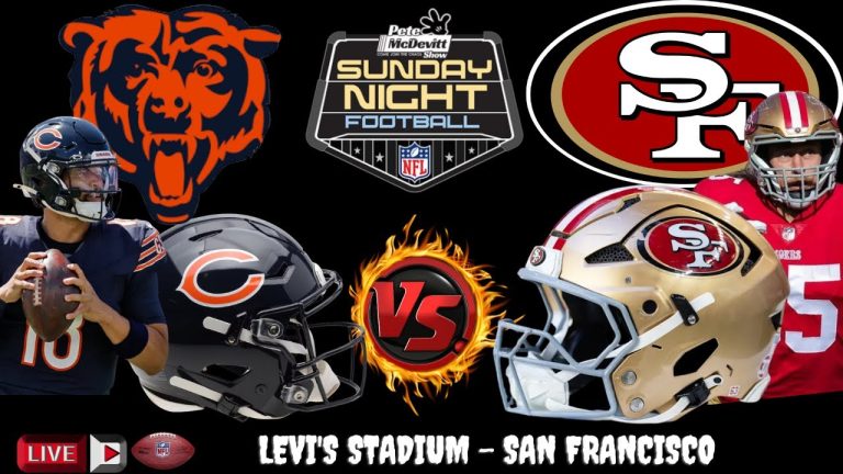 49ers Battle Bears: Live NFL Sunday Showdown