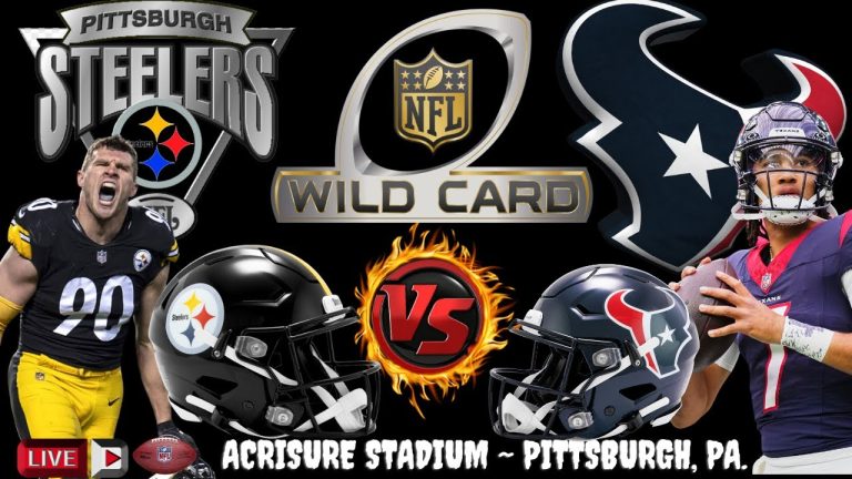 Steelers vs Texans LIVE: NFL WildCard WIN OR GO HOME