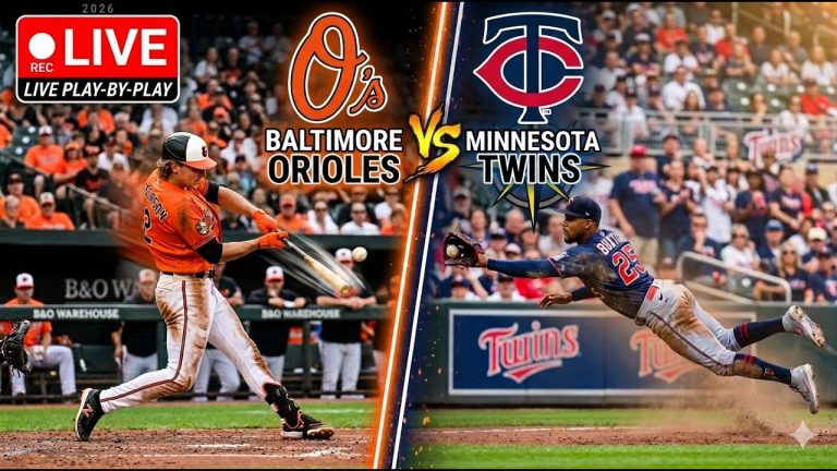 LIVE: Baltimore Orioles vs. Minnesota Twins | MLB Play-by-Play & Commentary