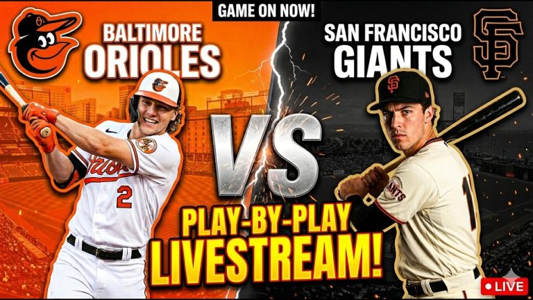 Baltimore Orioles vs San Francisco Giants ⚾🔥 Live MLB Play-by-play Watch!