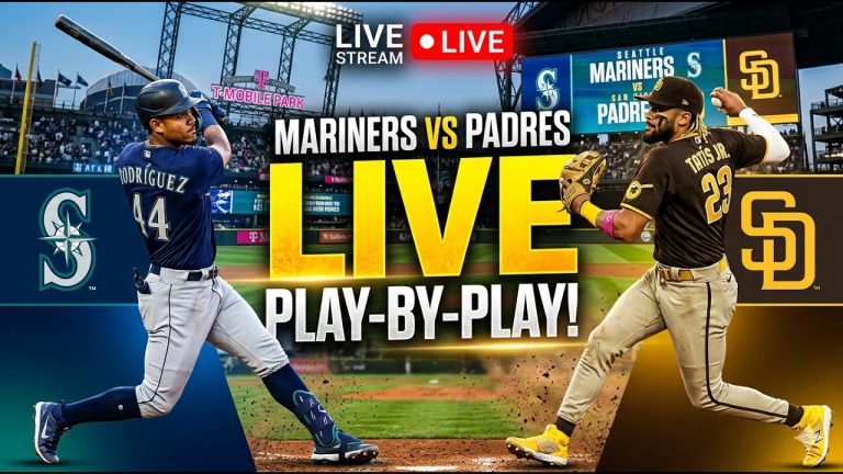 LIVE: Seattle Mariners vs. San Diego Padres | MLB Play-by-Play & Commentary