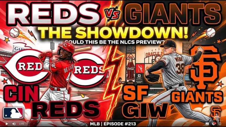 REDS vs. GIANTS Highlights & Live Play-by-Play! ⚾ MLB Showdown (2026)