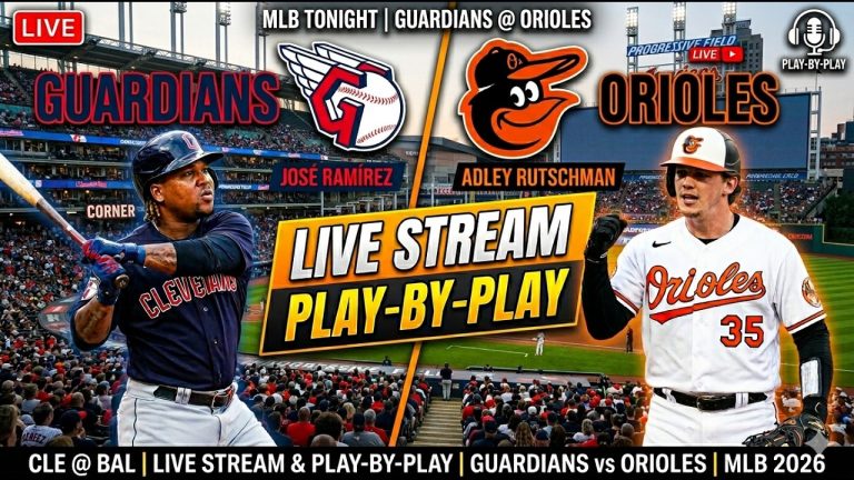 Cleveland Guardians vs. Baltimore Orioles LIVE | MLB Play-by-Play & Commentary (2026)