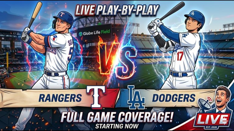 Texas Rangers vs. Los Angeles Dodgers Live Stream - MLB Play-by-Play & Scores ドジャース vs レンジャーズ 生中継