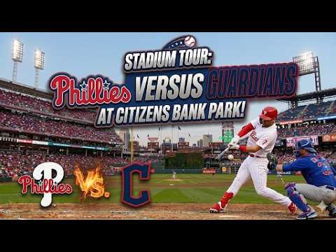 Citizens Bank Park Tour: Phillies vs. Guardians Game Day 2026