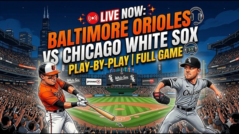 Baltimore Orioles vs. Chicago White Sox LIVE Play-by-Play | MLB Live Stream Today
