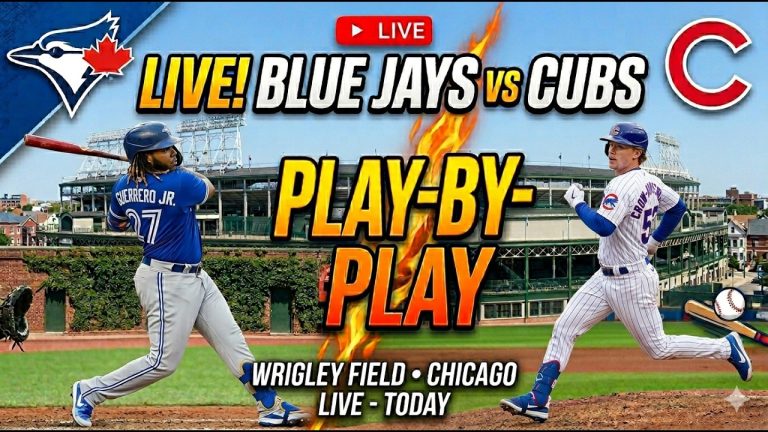 lue Jays vs Cubs LIVE Play-by-Play! ⚾ MLB Today Live Stream from Wrigley Field