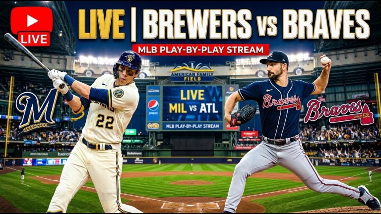 Milwaukee Brewers vs Atlanta Braves Live Stream - MLB Play-by-Play 2026