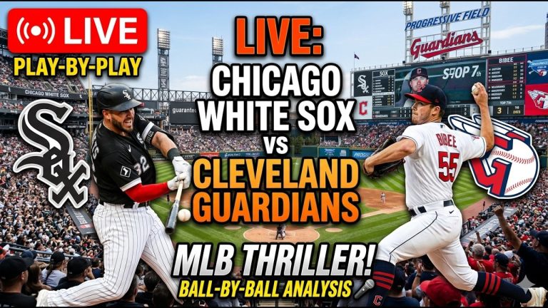 Chicago White Sox vs Cleveland Guardians ⚾ LIVE - Play by Play Watch