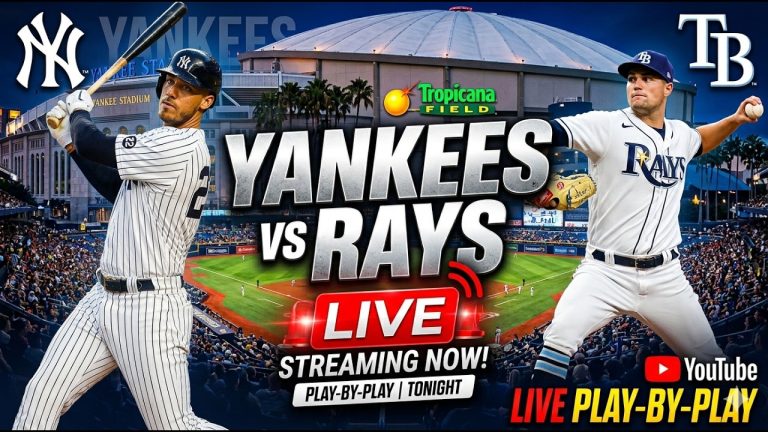 Yankees vs Rays Play By Play Chat Interaction MLB live