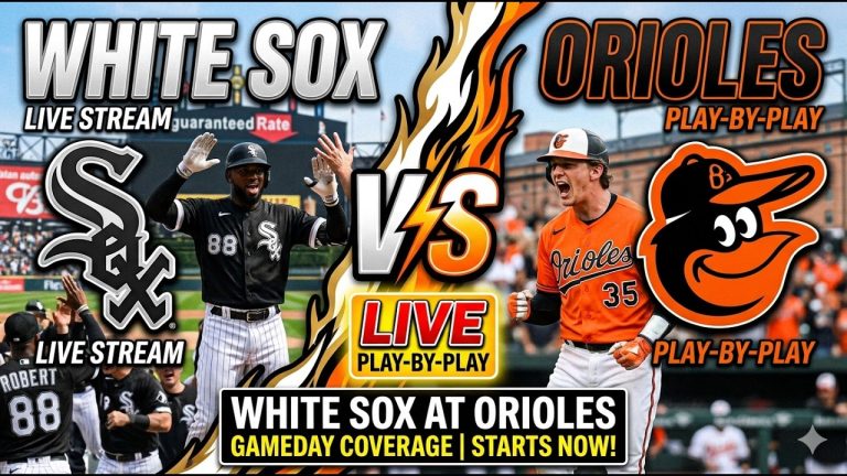 Baltimore Orioles vs. Chicago White Sox LIVE Play-by-Play | MLB Live Stream Today