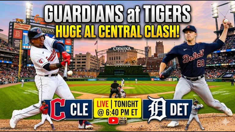 Cleveland Guardians vs Detroit Tigers ⚾🔥 Live MLB Play-by-play Watch!