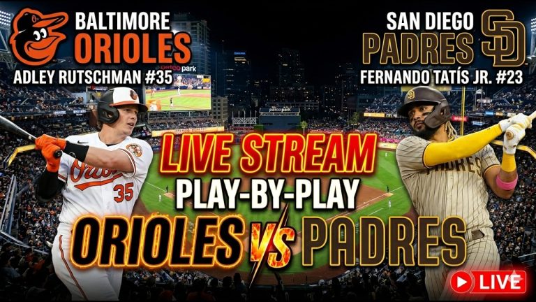 Baltimore Orioles vs San Diego Padres ⚾🔥 Live MLB Play-by-play Watch!