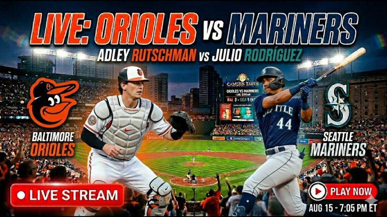 Baltimore Orioles vs Seattle Mariners ⚾🔥 Live MLB Play-by-play Watch!