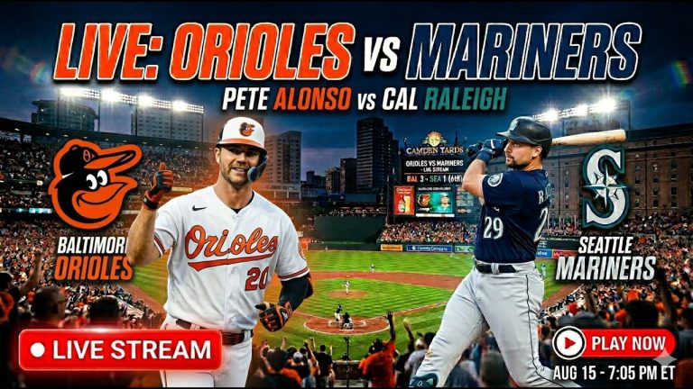 Baltimore Orioles vs Seattle Mariners ⚾🔥 Live MLB Play-by-play Watch!