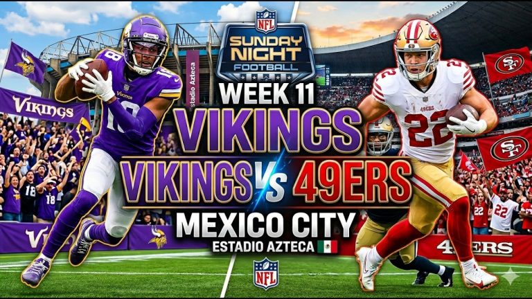 NFL Week 11: Minnesota Vikings vs. San Francisco 49ers LIVE | Mexico City Game
