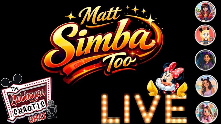 Disney Live Show ~ Clubhouse Chaotic Chat ~ Matt "Simba Too"