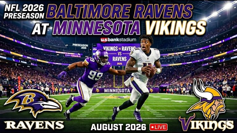 🔴 LIVE: Baltimore Ravens vs Minnesota Vikings - NFL Preseason Week 2 Play-by-Play & Reaction