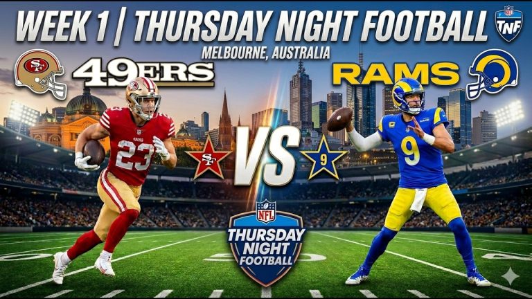 ​WATCH: Rams vs. 49ers Live Stream - NFL Melbourne 2026 Kickoff