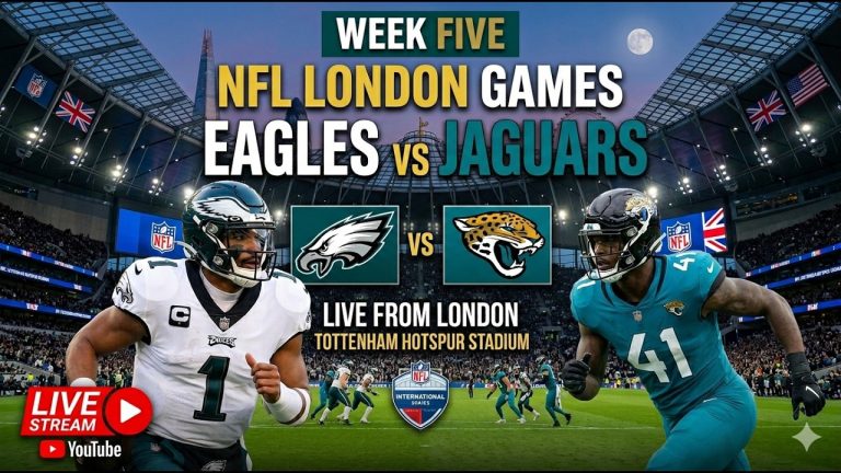 Eagles vs. Jaguars LIVE: NFL Week 5 London Game | Play-by-Play & Highlights