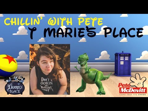 Disney Innovators T Marie's Place is going to "Chill with Pete McDevitt".