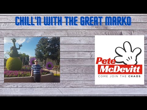Disney Creator The Great Marko sits down to "Chill with Pete McDevitt."