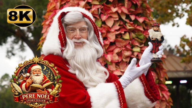 Disney Epcot Santa Père Noël 8K ~ 2025
