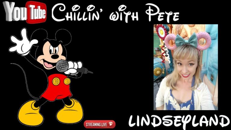 🔴Disney Interview LIVE - 'Chillin with Lindseyland