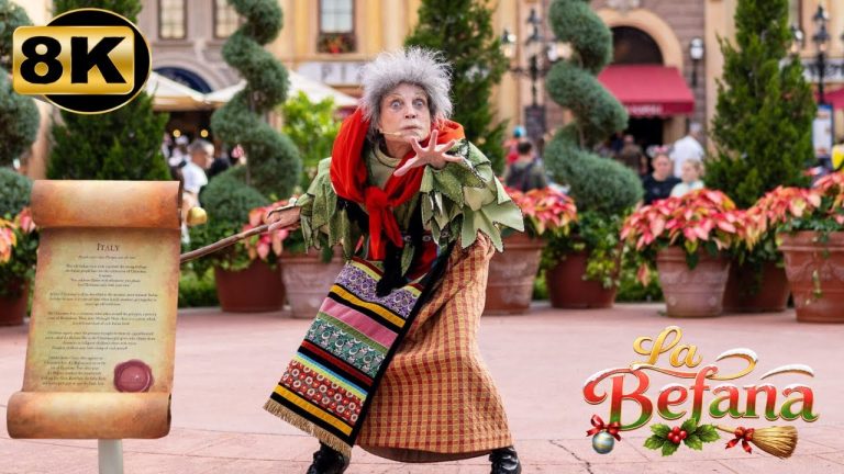 Disney Epcot La Befana Storyteller 8k ~ 2025