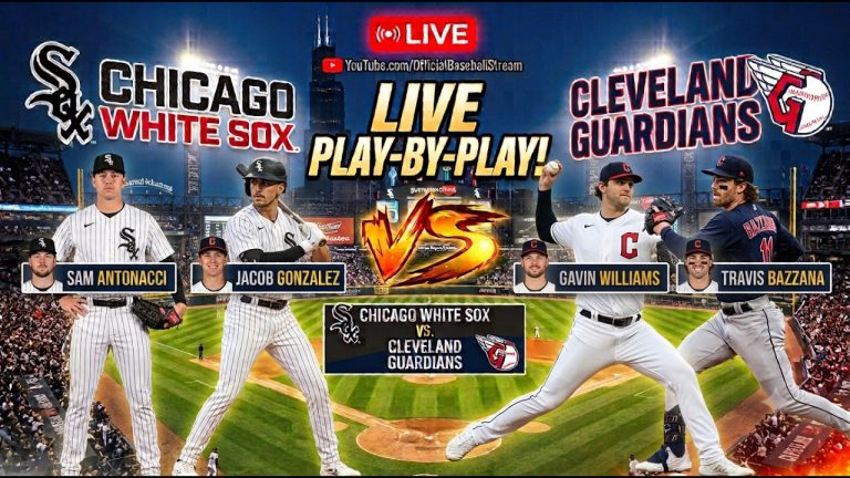 Chicago White Sox vs Cleveland Guardians ⚾ LIVE - Play by Play Watch