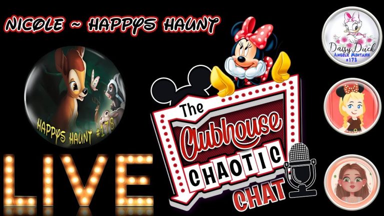 The Disney Live Show ~ Clubhouse Chaotic Chat ~ Happy's Haunt