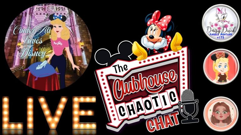 The Disney Live Show ~ Clubhouse Chaotic Chat ~ Cinder Ali Loves Disney