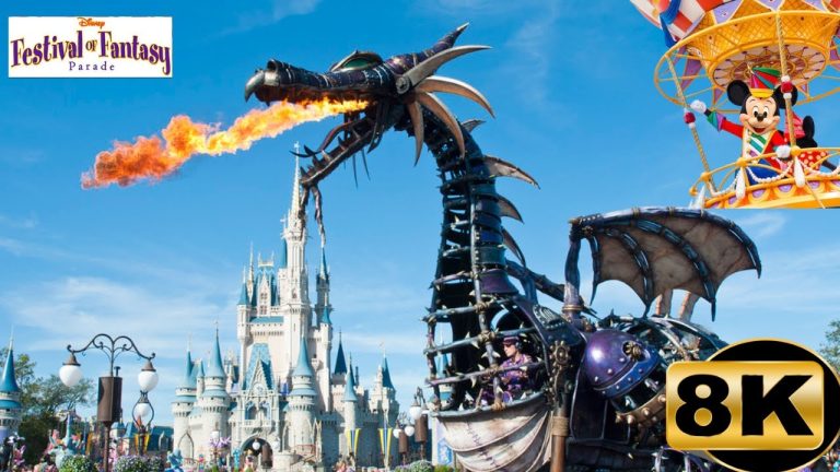 Disney’s Festival of Fantasy Parade | 8K Magic Kingdom: Walt Disney World
