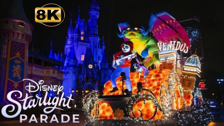 Disney's Magical Starlight Parade 8K Castle View
