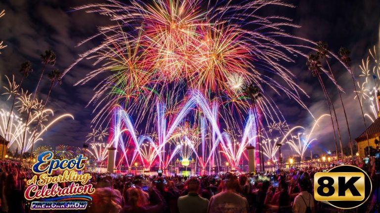 EPCOT - A Sparkling Celebration’ Fireworks Show 8K ~ 2025
