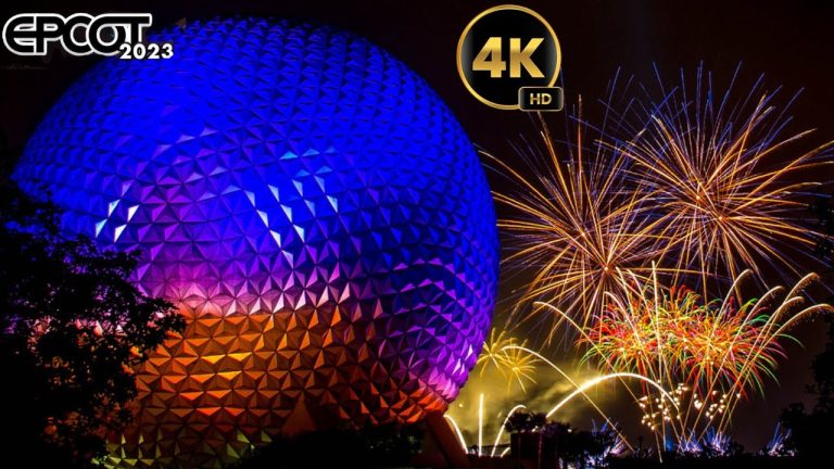 Epcot: A Dazzling New Year's Fireworks Spectacle!