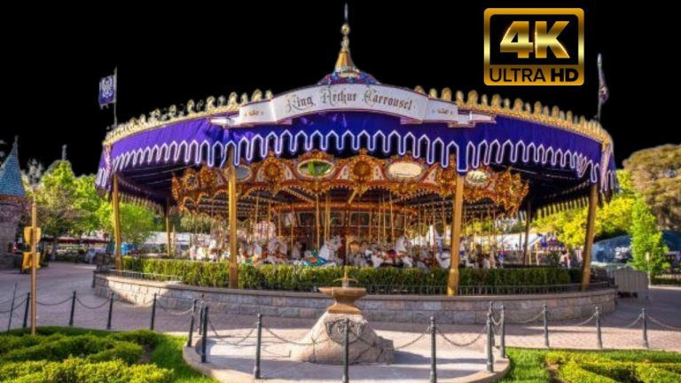 Prince Charming Regal Carrousel | 4K HD 60fps Full Ride Attraction | Magic Kingdom | Walt Disney